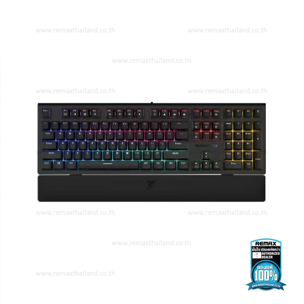 คีย์บอร์ด Keyboard Gaming X30 (TERMINATOR) (Red Switches) - NUBWO ...