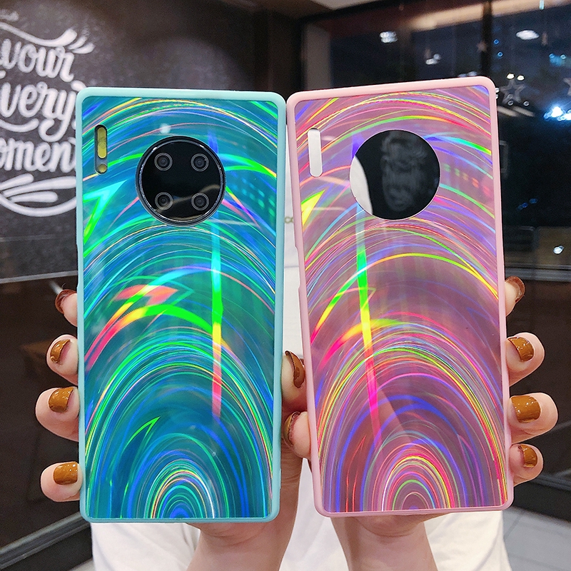 เคสโทรศัพท์มือถือสีรุ้งสําหรับ-huawei-y-9-prime-2019-y9-2019-y7-2019-y6-2019-y5-2019-y7-2018