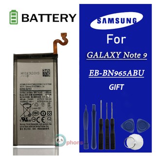 แบตเตอรี่ Samsung Galaxy Note 9,N960F(EB-BN965AB๊)**แบตเตอรี่รับประกัน 3 เดือน**