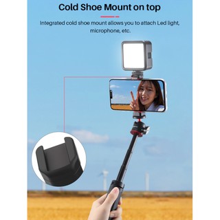 ภาพขนาดย่อของภาพหน้าปกสินค้าUlanzi ST-19 Mini Phone Holder Smartphone Clip with Cold Shoe Mount 1/4 Inch . จากร้าน spaicshop บน Shopee