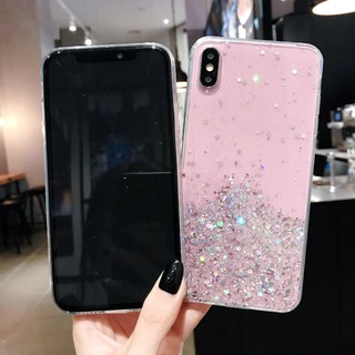 เคสโทรศัพท์มือถือ ลายกลิตเตอร์ สำหรับ Samsung M30S M21 A71 A51 5G M31 A31 A11 M11 A01 A21 Note8 Note9 Note10Lite Note10Plus