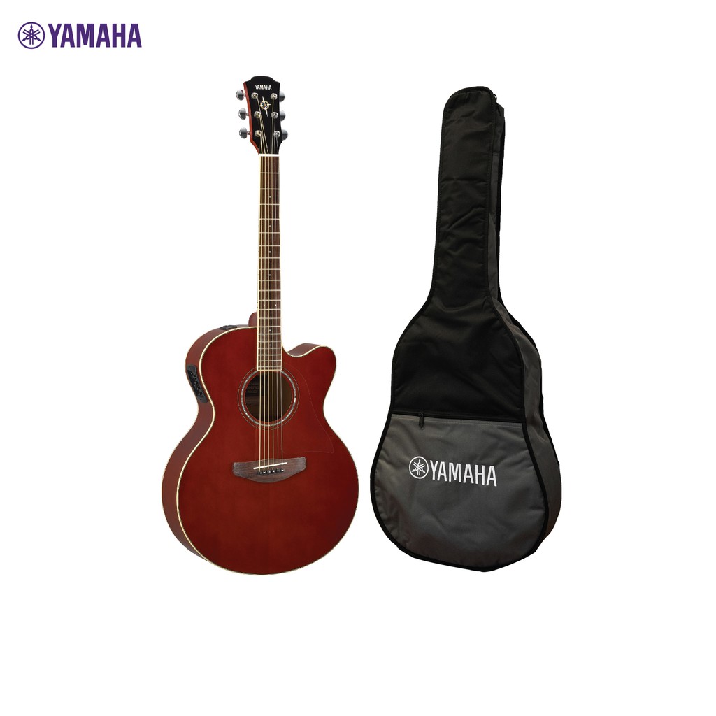 yamaha-cpx600-electric-acoustic-guitar-กีตาร์โปร่งไฟฟ้ายามาฮ่า-รุ่น-cpx600-standard-guitar-bag-กระเป๋ากีต้าร์