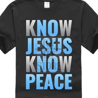 [S-5XL] เสื้อยืด พิมพ์ลายพระเยซูคริสเตียน ของขวัญคริสเตียน สไตล์คลาสสิก สําหรับผู้ชาย