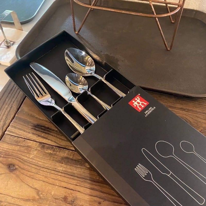 zwilling-nova-ชุดช้อน-ส้อม-มีด-ช้อนกาแฟ-4pcs