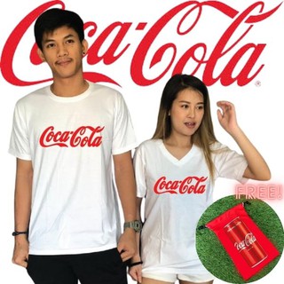 ภาพหน้าปกสินค้าแบรนด์ Idea-T-Shirts เสื้อ Cotton  Comb แขนสั้น สีขาว สกรีนลาย Cocacola Cola โค้ก ที่เกี่ยวข้อง