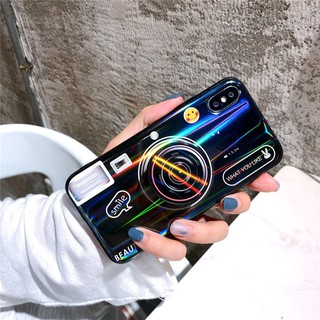 เคสเคสโทรศัพท์มือถือลายการ์ตูน Popsocket สําหรับ Oppo F 11 Pro F 9 F 5 F 7 F 1s A 3s A 7 A 83 A 57 A 37 A 71 A 77 A 79 R 15 R 17 Proสีน้ำเงิน