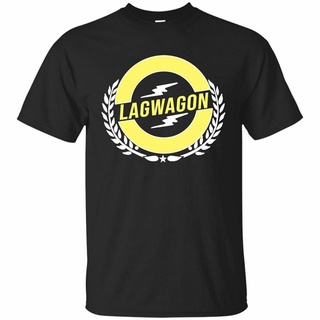 เสื้อยืดแขนสั้น พิมพ์ลาย Cool Lagwagon 2022 สีดํา เหมาะกับของขวัญ สไตล์สปอร์ต สําหรับผู้ชายS-5XL