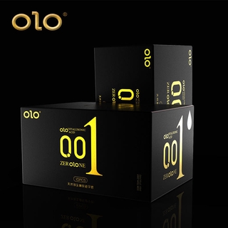 ภาพหน้าปกสินค้าถุงยางอนามัย OLO (10ชิ้น/1กล่อง) แบบบาง สีดำ ขนาด 0.01 มิล（-4) No.006 ที่เกี่ยวข้อง