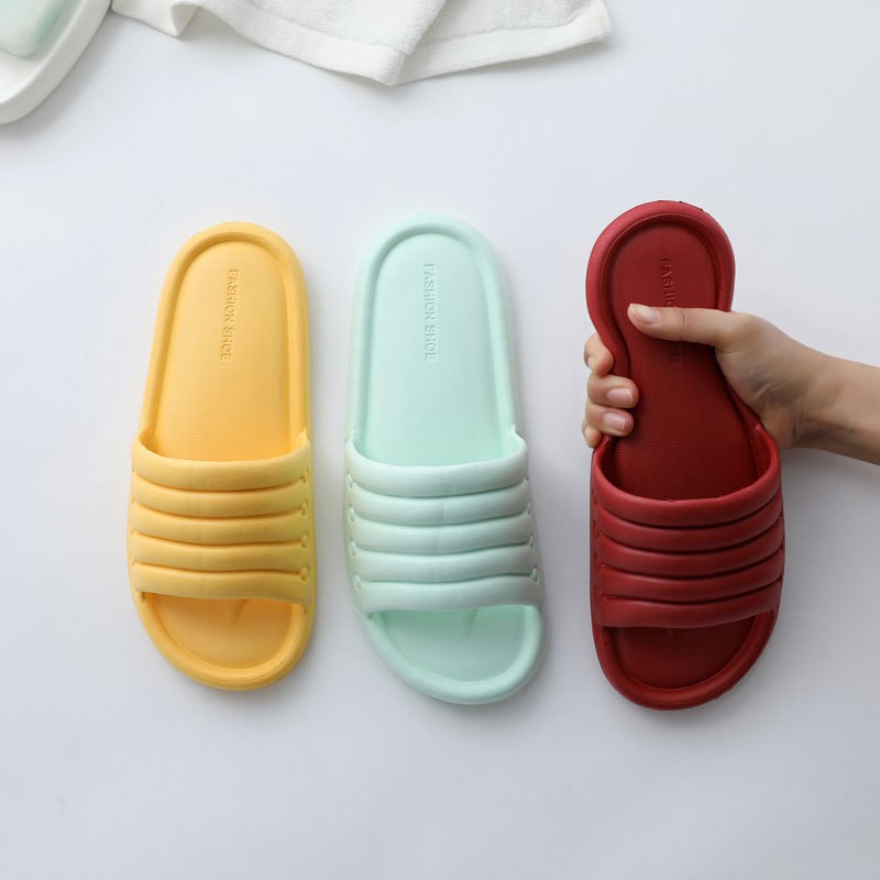 ภาพสินค้าMellor Chic : Slippers รุ่น 2171-2190 รองเท้าแตะ รองเท้าซิลิโคน รองเท้าแตะ PVC ใส่สบาย ราคาถูก มีหลายสีให้เลือก จากร้าน mellorchic บน Shopee ภาพที่ 2