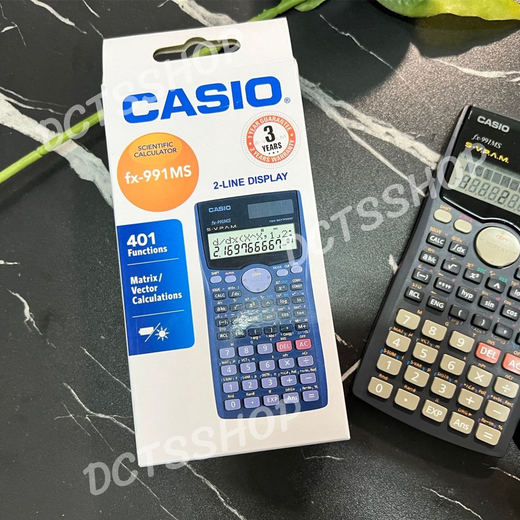 เครื่องคิดเลขนักเรียน-มหาลัย240-ฟังก์ชั่น-casio-fx-991ms-เครื่องคิดเลข-วิทยาศาสตร์-casio