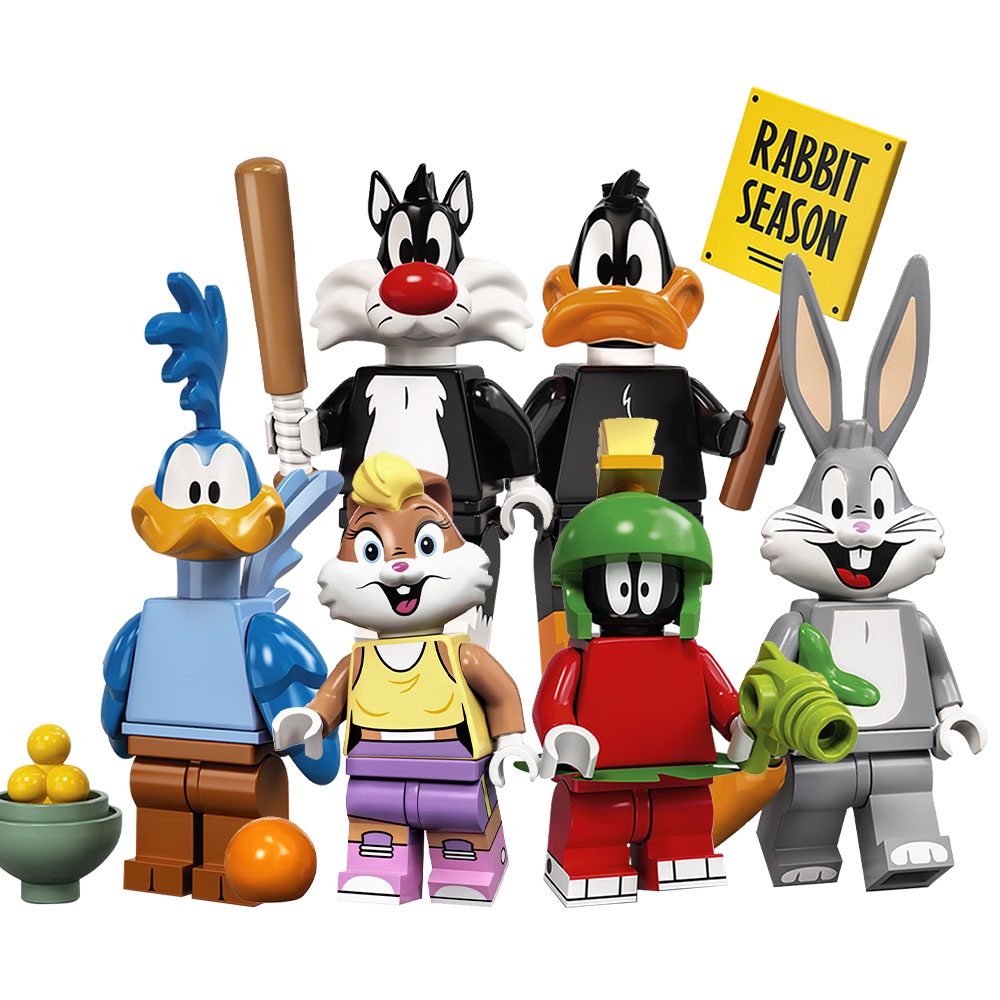 ของเล่นตัวต่อ-looney-tunes-bugs-buny-daffy-duck-ขนาดเล็ก-ของขวัญวันเกิด-สําหรับเด็ก