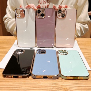 เคส iPhone 15 14 13 12 11 Pro Max X XS XR Max 8 7 Plus iPhone8 8Plus iPhone7 7Plus White Purple Green Laser Carving Solid Color Soft Case