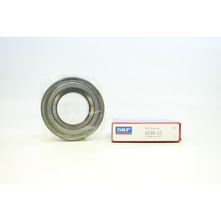 6208-2Z  SKF ตลับลูกปืน 40mm Deep Groove Ball Bearing 80mm O.D