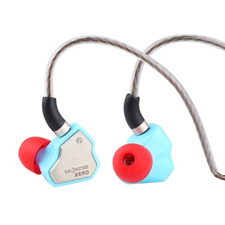 หูฟังอินเอียร์ ไดนามิก 7Hz Salnotes Zero HiFi 10 มม. IEM โลหะ ไดอะแฟรมคอมโพสิต N52 แม่เหล็ก