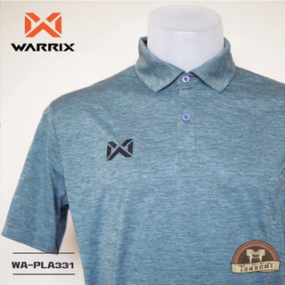 WARRIX เสื้อโปโล WA-PLA331 สีฟ้า (LL) วาริกซ์ วอริกซ์ ของแท้ 100%