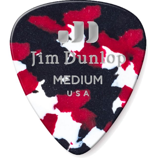 รูปภาพสินค้าแรกของปิ๊กกีต้าร์ Celluloid Jim Dunlop  Confetti ลายปลาคราฟ ปิ๊ก แท้ 100% ครบทุกความหนา