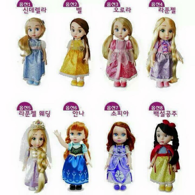 พร้อมส่ง-disney-animators-anna-และ-snowwhite-จากเกาหลี