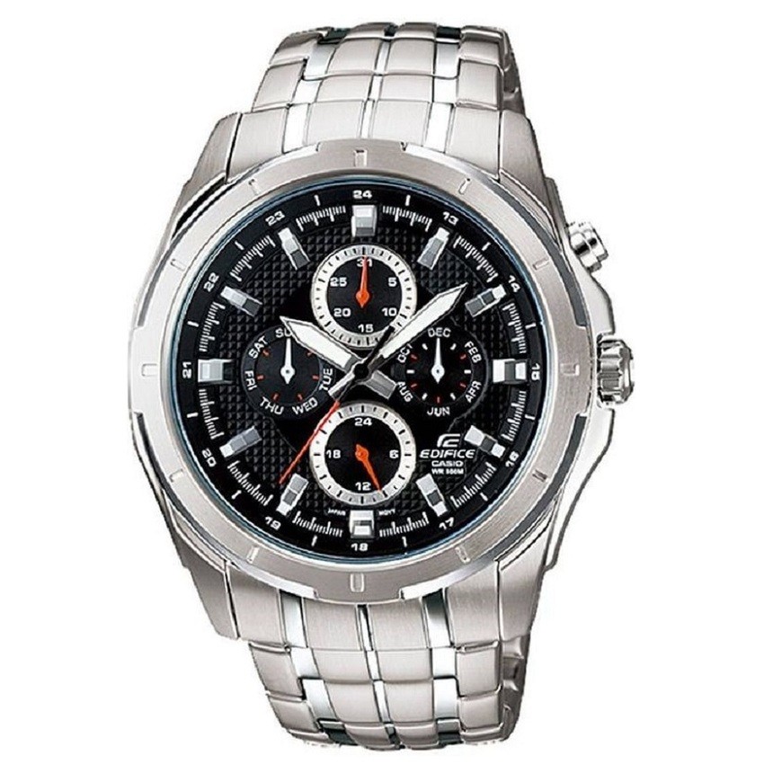 casio-edifice-นาฬิกาข้อมือ-สายสแตนเลส-รุ่น-ef-328d-1avdf-silver-black