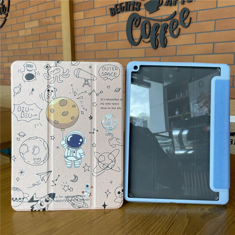 เคสไอแพด-ที่ใส่ปากกาแบบชาร์จไฟได้-เคสลายการ์ตูนน่ารัก-gen9-gen8-gen7-10-2-air4-air5-10-9-เคสพลาสติกแข็งpc