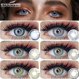EYESHARE Natural Color Contact Lenses for Eyes Beauty 2pcs Annual use Contact Lens