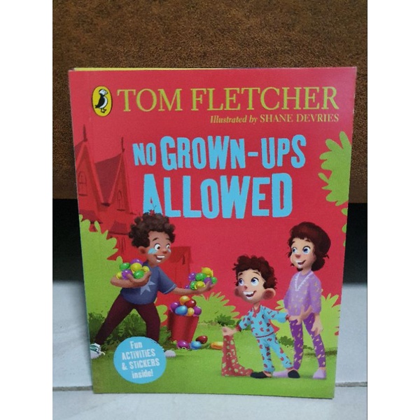 Tom Fletcher Fun Activities & Stickers inside by Shane Devries-B2 ...