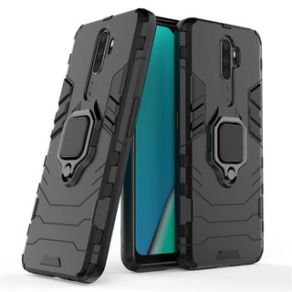 เคส OPPO A9 2020 ฮาร์ดเคสกันกระแทกเคสโทรศัพท์ Hybrid Armor Shockproof Ring Phone Case OPPO A9 2020 A92020 A 9 Cover