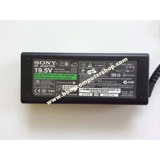 SONY Adapter อะแดปเตอร์ ของแท้ SONY 19.5V 3.9A 60W หัว 6.5*4.4