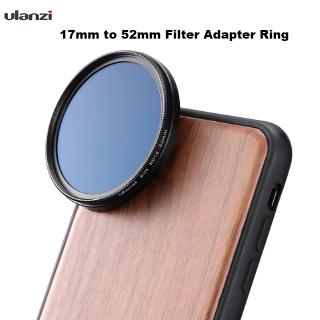 ภาพหน้าปกสินค้าUniversal 17MM to 52MM  Phone Camera Lens Filter Adapter Ring Video Rig Lens Adapter ที่เกี่ยวข้อง