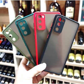 เคสกันกระแทก เคสขอบสีหลังด้าน เคสหลังขุ่น OPPO A16/A55 5G/A95 5G/A15/A15S/A71/A94/A54 4G ตรงรุ่น เคสOPPO ส่งจากไทย