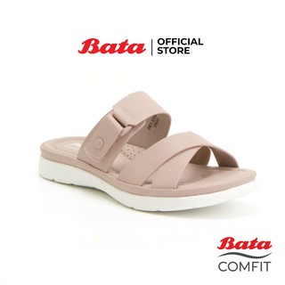 ภาพหน้าปกสินค้า*Best Seller* Bata Comfit รองเท้าแตะเพื่อสุขภาพ รองเท้าแตะแบบสวม รุ่นเบลล่าใส่ Comfortwithstyle สำหรับผู้หญิง นุ่ม ใส่สบาย สีชมพูกะปิ 6615392 ที่เกี่ยวข้อง