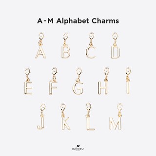 ภาพหน้าปกสินค้าไอเทมตัวอักษร A - M (Bag Charm) ✨ ที่เกี่ยวข้อง