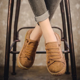ภาพหน้าปกสินค้ารองเท้าผู้หญิง size35~43ไซส์ใหญ่รองเท้าผ้าใบ รองเท้าลำลองสตรี ที่เกี่ยวข้อง