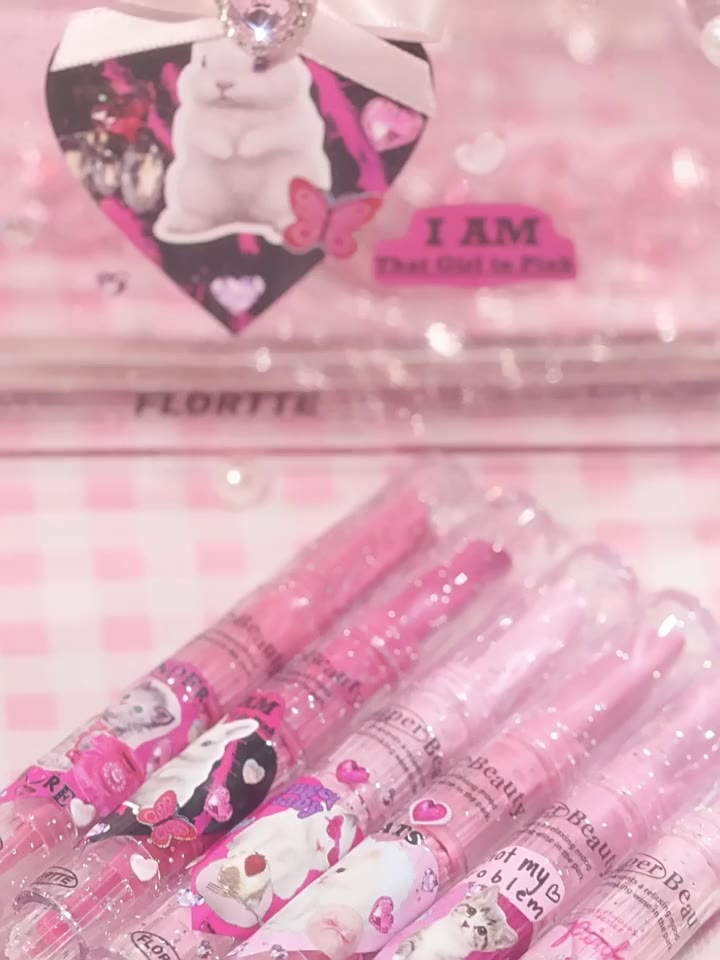 กล่องของขวัญใหม่-flortte-flora-monster-melia-ลิปกลอส-ชิมเมอร์-เนื้อแมตต์-สีใหม่-กล่องของขวัญแต่งหน้า