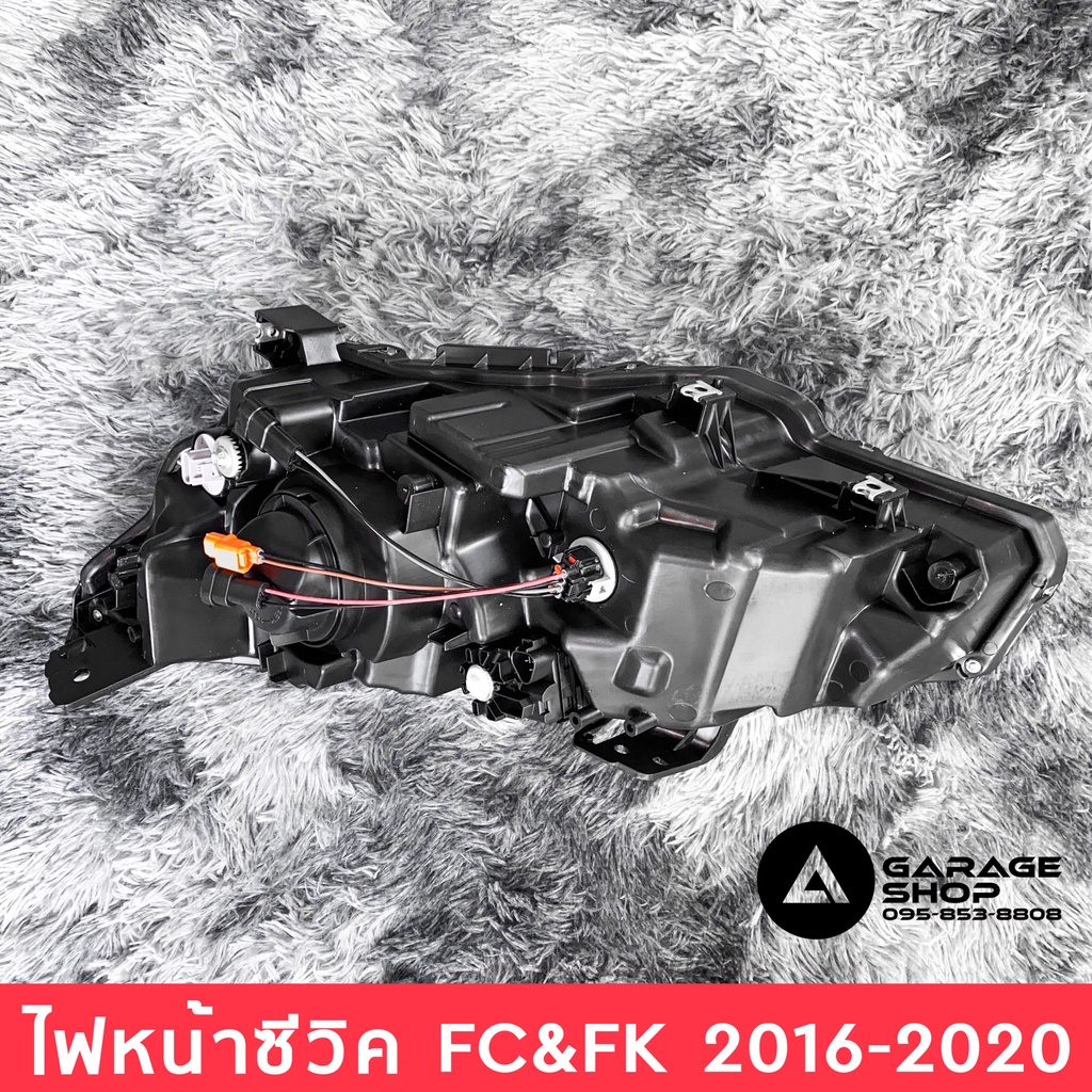 ไฟหน้าซีวิค-fc-amp-fk-2016-2020-สไตล์-lamborghini-urus