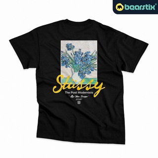 เสื้อยืดผู้ Bearstix - Stussy The Post Modernists Tshirt - Van Gogh Irises Shirt - Painting Koas - เสื้อยืดสตรีทแวร์ S-5