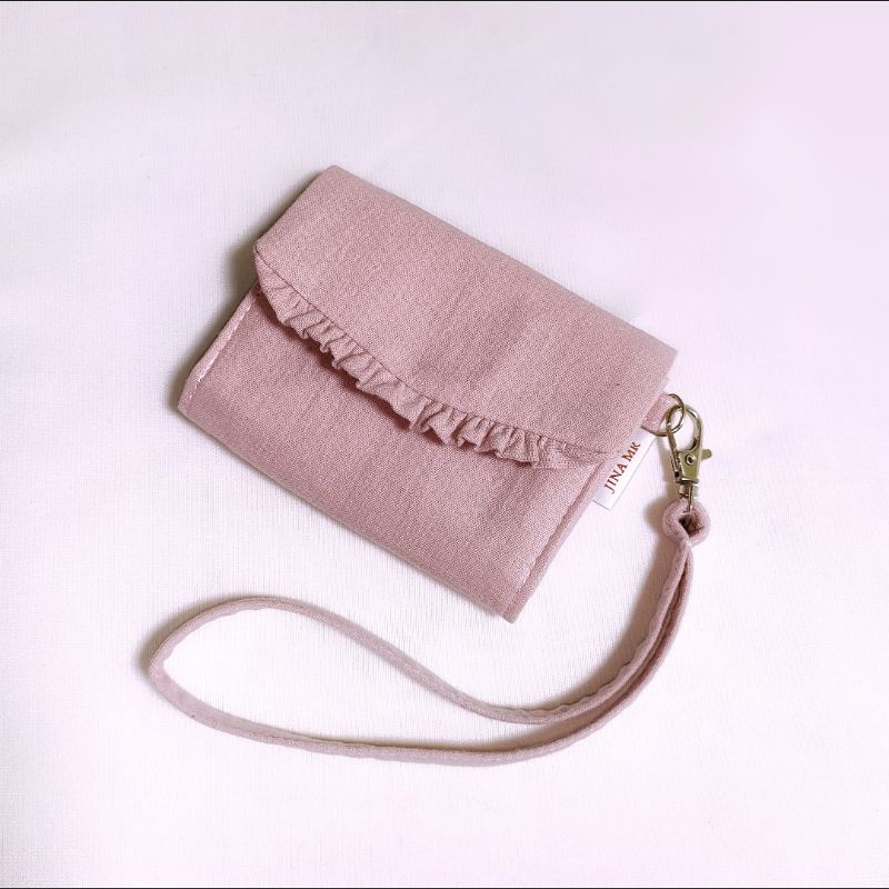 ภาพหน้าปกสินค้าmini purse 16 สี กระเป๋าสตางค์มินิ กระเป๋าตังค์ใบสั้น จากร้าน jina.mr บน Shopee