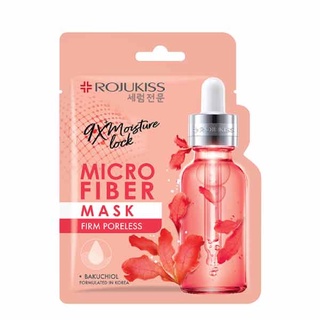 Rojukiss Firm Poreless Microfiber Mask โรจูคิส เฟิร์ม พอร์เลส ไมโครไฟเบอร์ มาส์ก