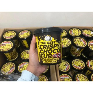 Crispy choco tub 🍫ช็อคโกแลตเน้นๆ ไม่หวานเกิน