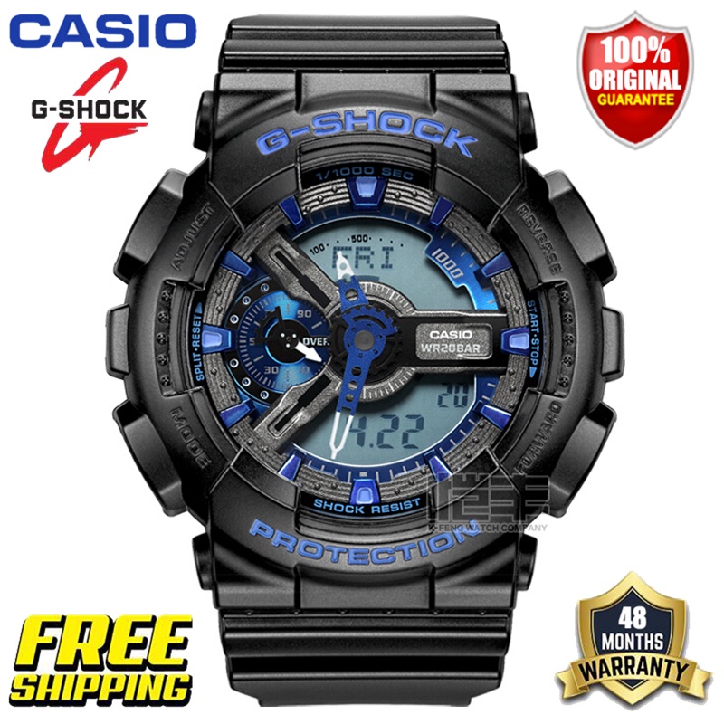 ของแท้ G-Shock GA110 นาฬิกาข้อมือสปอร์ต หน้าจอคู่ LED กันน้ํา กันกระแทก ...