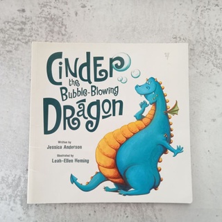 หนังสือปกอ่อน cinder the bubble-blowing dragon มือสอง