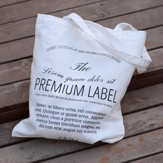 กระเป๋าผ้า Premium Label พร้อมส่ง(A)