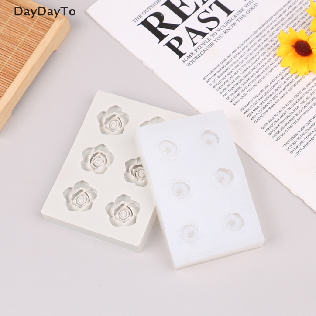 daydayto-แม่พิมพ์ซิลิโคน-รูปดอกไม้-ขนาดเล็ก-สําหรับทําช็อคโกแลต-ฟองดองท์-วันเกิด