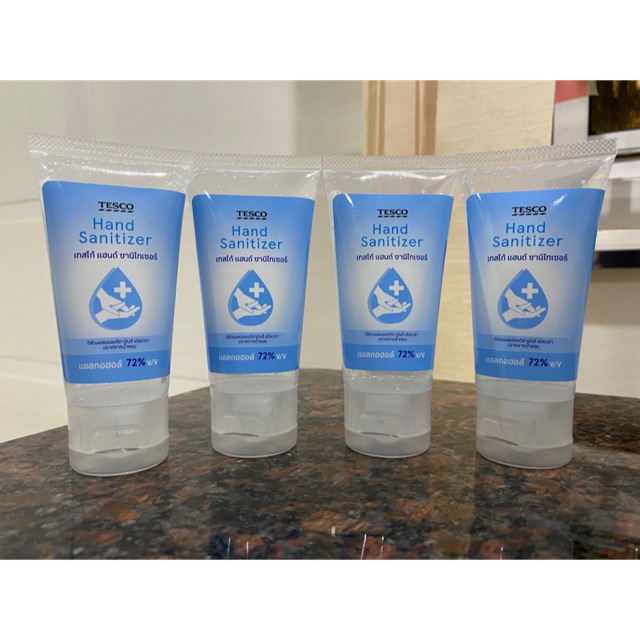 พร้อมส่ง !!! Tesco Hand Sanitizer เทสโก้ แอลกอฮอล์เจล เจลล้างมือเทสโก้