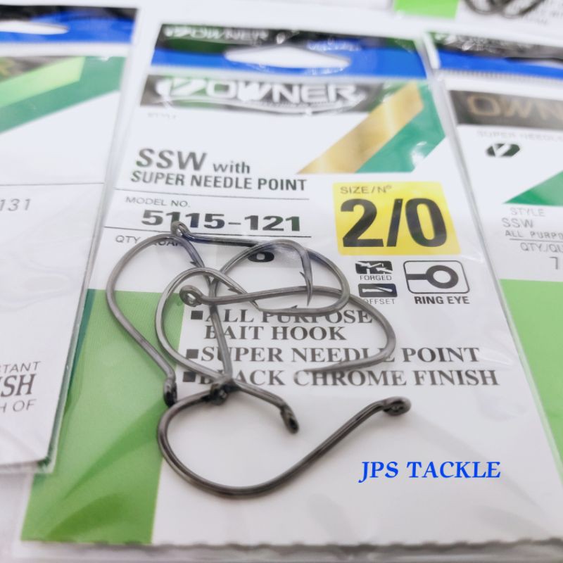 Owner 5115 SSW SUPER NEEDLE POINT FISHING HOOKS MATA KAIL | Shopee Thailand