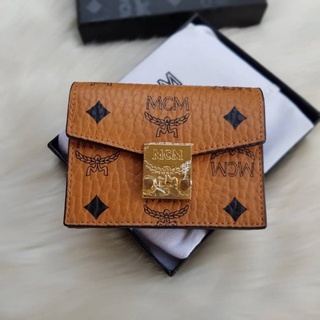 PATRICIA ACCORDIAN CARD CASE IN VISETOS