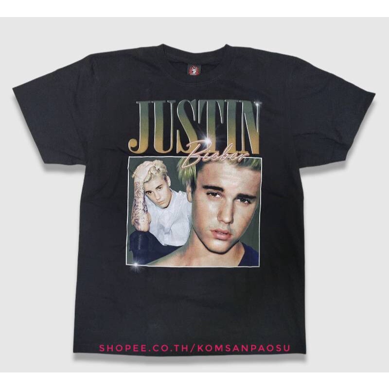 เสื้อ-justin-bieber-justin-bieber-t-shirts-unisex-ป้าย-rock-yeah