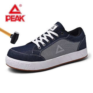 สินค้า PEAK LR02230 รองเท้าเซฟตี้หุ้มข้อ หัวคอมโพสิท สีดำ Safety Shoes