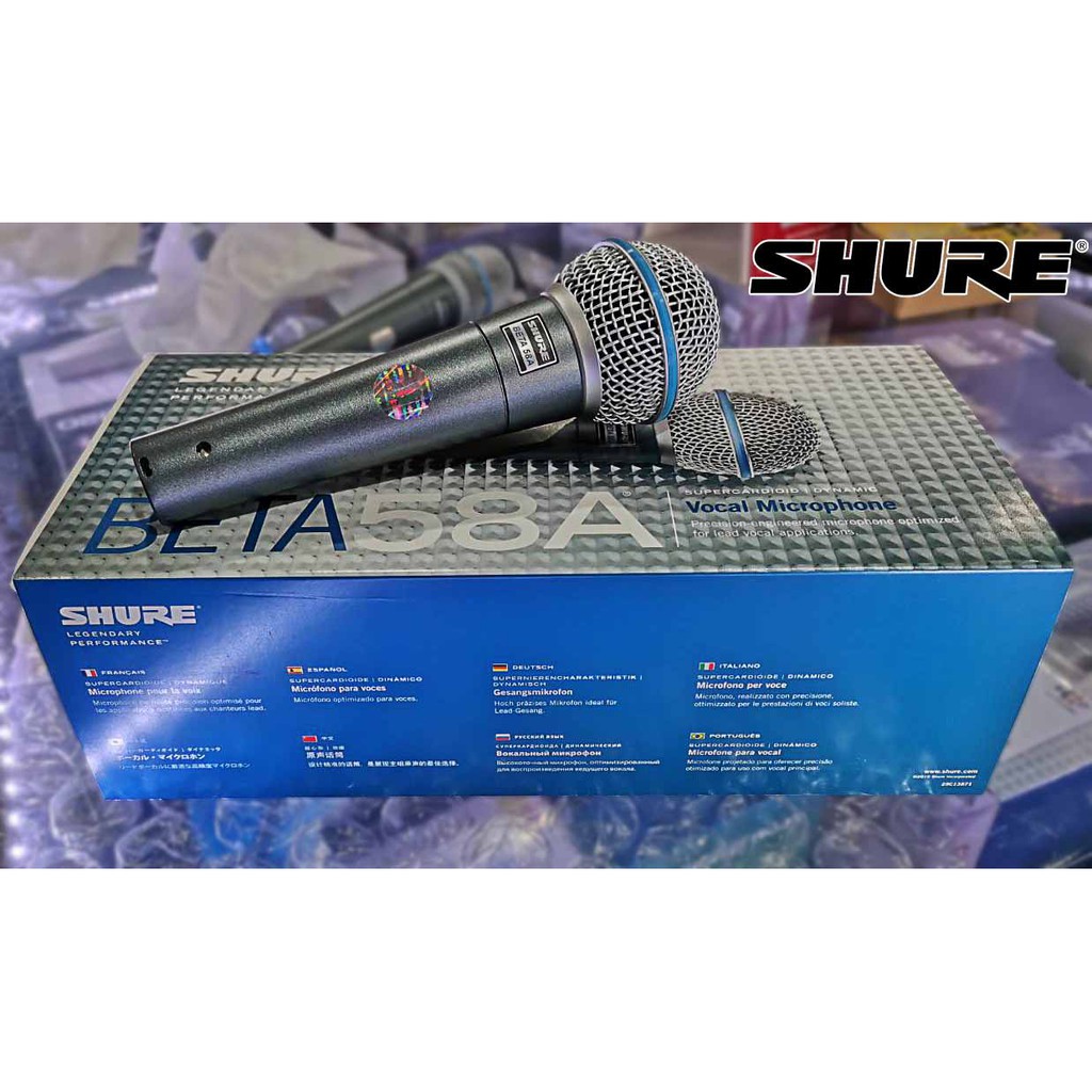 ไมโครโฟน-shure-beta-58a-สินค้าแท้-รับประกันจากผู้นำเข้า-1-ปี