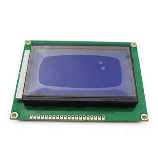 LCD12864B   Module 128x64 Dots Module Graphic Blue Screen Backlight  3.5-5v จอแสดงผลอเนกประสงค์