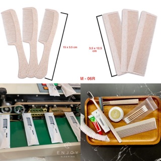 หวี comb หวีพกพา ใช้ทน ซี่ไม่หักง่าย มีส่วนผสมของฟางข้าว bio  สามารถย่อยสลายได้ ในระยะยาว